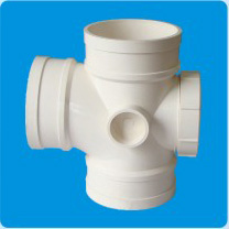 旁门带检查口三通