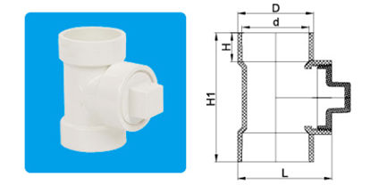 Female Tee With Male Plug Female Tee With Male Plug